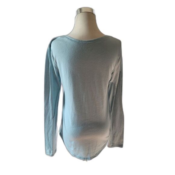 Mudd Long Sleeve Blue Shirt  Size L - Picture 3 of 6